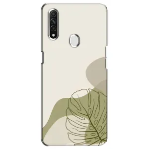 Чохол з принтом «Зелена монстера дизайн» для OPPO A31