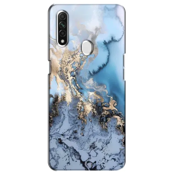 Чехол с принтом «Нежный мрамор» для OPPO A31