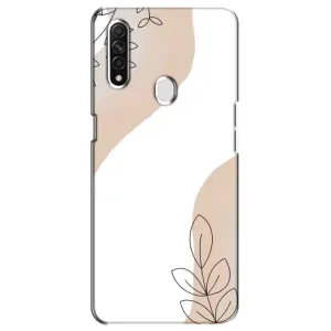 Чохол з принтом «Нюдова гілочка абстракція» для OPPO A31