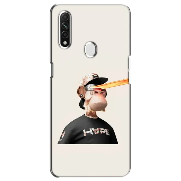 Чохол з принтом «мавпа NFT в окулярах» для OPPO A31