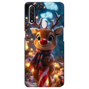Чохол з принтом «Олень з шарфом» для OPPO A31