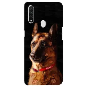 Чохли з картинкою животних Oppo A31 (Овчарка)