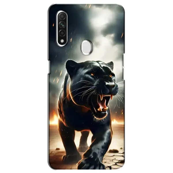 Чехол с принтом «Черная пантера» для OPPO A31