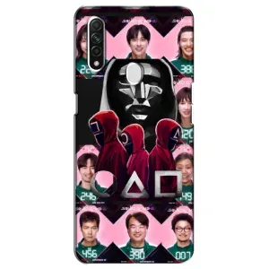 Чохол Гра в кальмара для Oppo A31 (Учасники Гра кальмара)