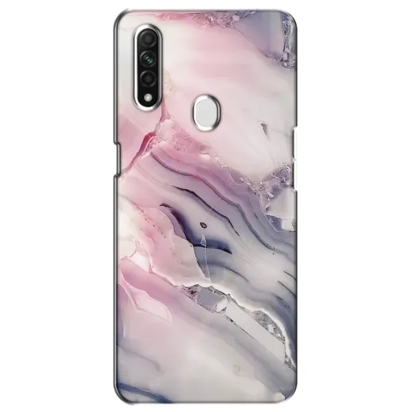 Чехол с принтом «Пурпурный Мрамор» для OPPO A31