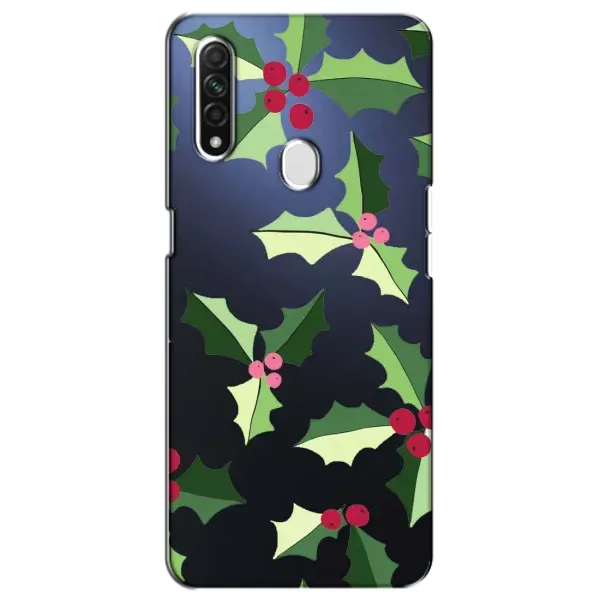 Чохол з принтом «Різдвяний фон» для OPPO A31