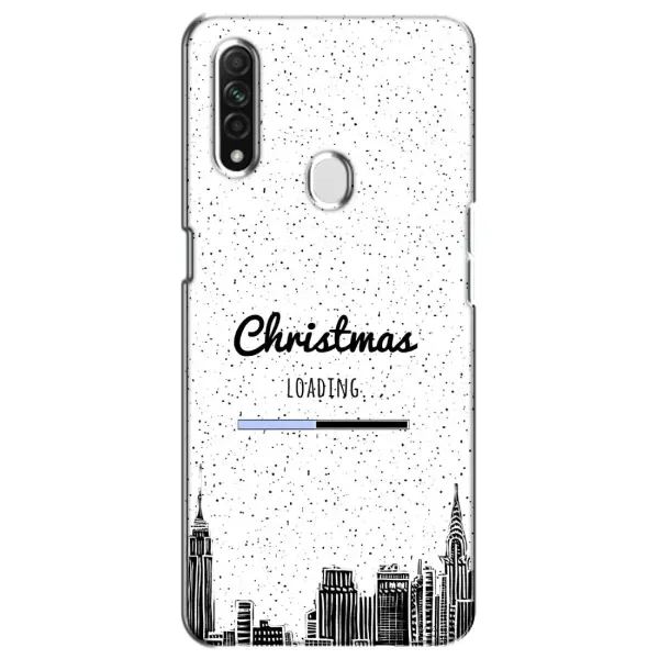 Чохол з принтом «Різдво завантажується» для OPPO A31