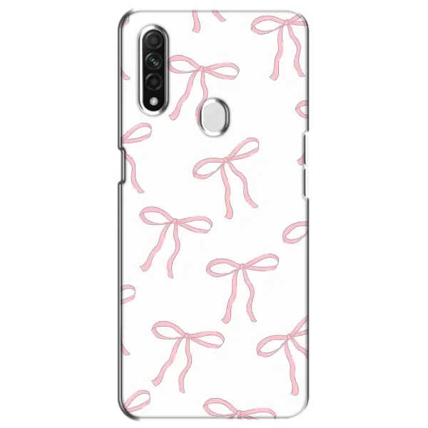 Чехол с принтом «Розовые бантики» для OPPO A31