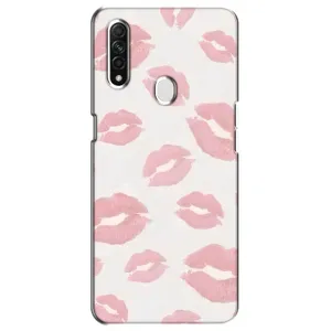 Чохол з розовим принтом для Oppo A31 (Рожеві губи)