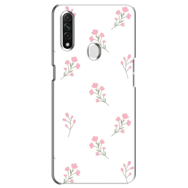 Чохол з принтом «Рожеві квіти» для OPPO A31 Чохол з принтом «Рожеві квіти» для OPPO A31
