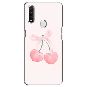Чохол з розовим принтом для Oppo A31 (Рожеві вишні)
