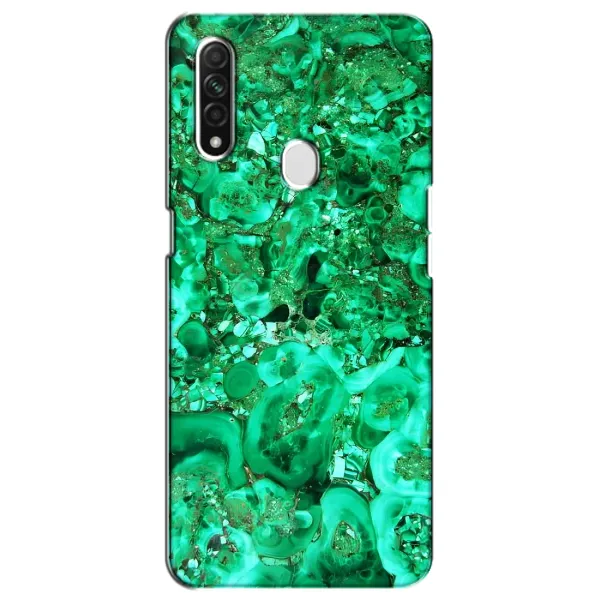 Чехол с принтом «Салатный Мрамор» для OPPO A31