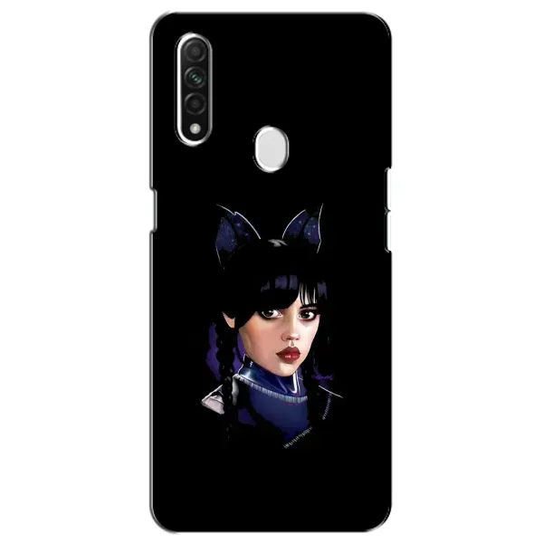 Чохол з принтом «серйозна Венздей» для OPPO A31