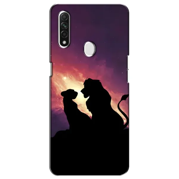 Чохол з принтом «Силует Сімба і Налу» для OPPO A31 Чохол з принтом «Силует Сімба і Налу» для OPPO A31
