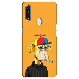 Чохли з Мавпами NFT для Oppo A31 (AlphaPrint) (Нудна мавпа NFT)