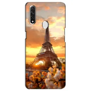 Чохол Ейфелева Вежа Oppo A31 - (AlphaPrint) (Сонячня вежа)
