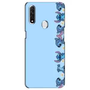 Чохол з принтом Стіч на OPPO A31 (Стіч фон)