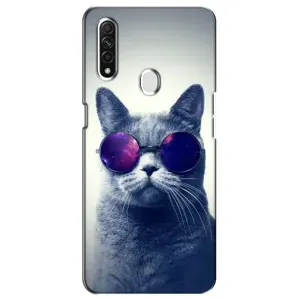 Чохол з принтом «Стильний кіт» для OPPO A31