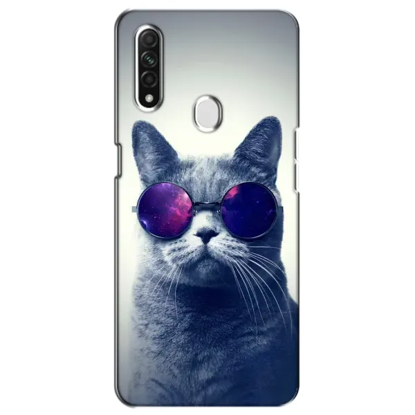 Чохол з принтом «Стильний кіт» для OPPO A31