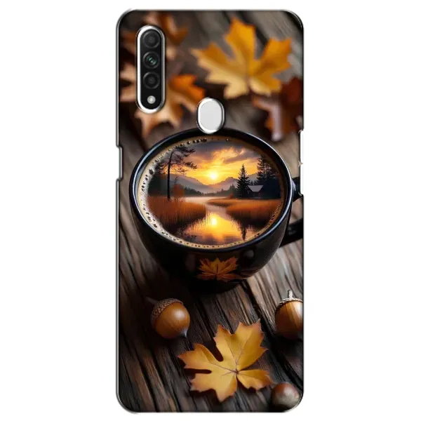 Чохол з принтом «Темна кава» для OPPO A31 Чохол з принтом «Темна кава» для OPPO A31
