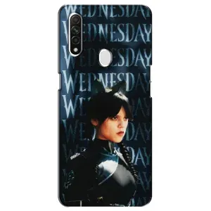 Чохли Венсдей на Oppo A31 Уенсдей (AlphaPrint) (Венздей кішка)