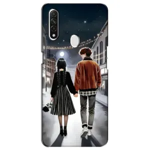 Чохол з дизайном Венздей 2 на Oppo A31 (Венздей та Тайлер)