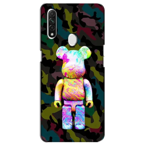 Чехол с принтом «Яркий Bearbrick» для OPPO A31