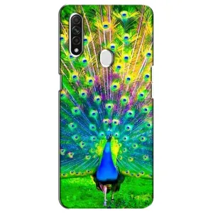 Чехол с принтом «Яркий Павлин» для OPPO A31