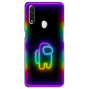 Чохли Амонг Ас для Oppo A31 (AlphaPrint) (Яскравий скін)