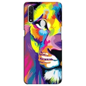 Чохол з принтом «Яскравий Лев» для OPPO A31