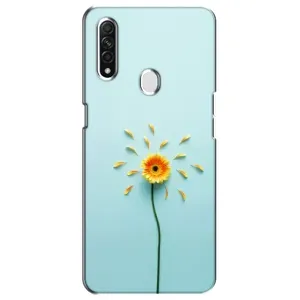 Чехлы с Цветами для Oppo A31 (VPrint) (Желтый цветок)