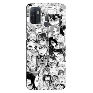Чохли Персонажі Аніме Наруто для Oppo A32 (AlphaPrint) (Ahegao manga)