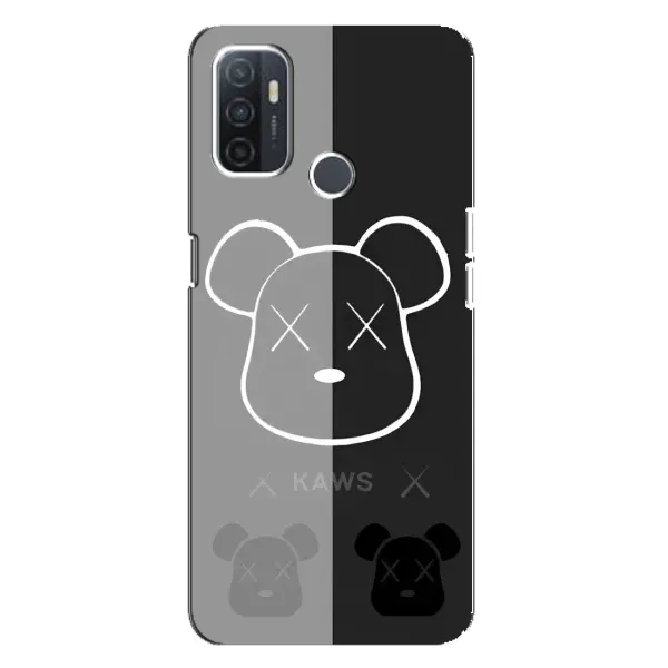Чехол с принтом «БеарБрик глаза» для OPPO A32