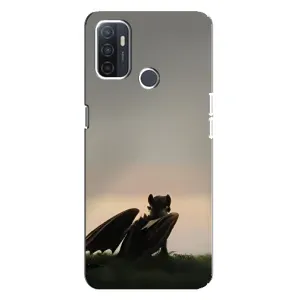 Чехол как приручить дракона на Oppo A32 (Беззубик)