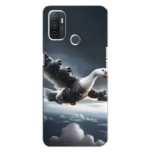 Чохол з мемом Тралалело тралала на Oppo A32 (Бомбардіні гусіні)