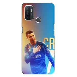 Чехол Криштиану Роналду для Oppo A32 (AlphaPrint) (CR7 Real)
