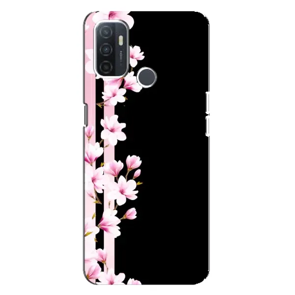 Чехол с принтом «Цветочки» для OPPO A32 Чехол с принтом «Цветочки» для OPPO A32