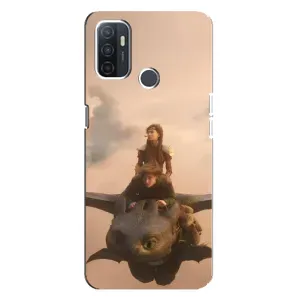 Чехол как приручить дракона на Oppo A32 (Фильм дракон)