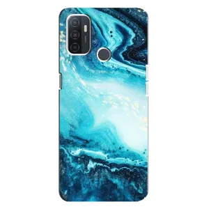 Мраморный чехол на Oppo A32 (VPrint)