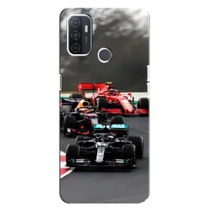 Чохол з принтом «Гонка Формула 1» для OPPO A32