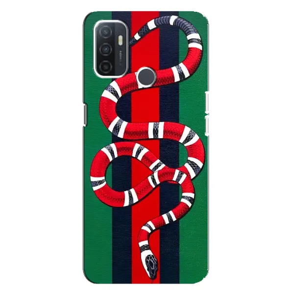 Чохол з принтом «Gucci змія» для OPPO A32