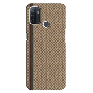 Чохли GUCCI для ОППО А32 (AlphaPrint) (Гуччі полоса)
