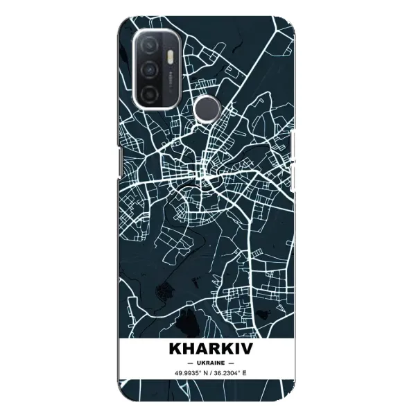 Чехол с принтом «Харьков» для OPPO A32