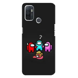 Чехол Амонг Ас для Oppo A32 (AlphaPrint)