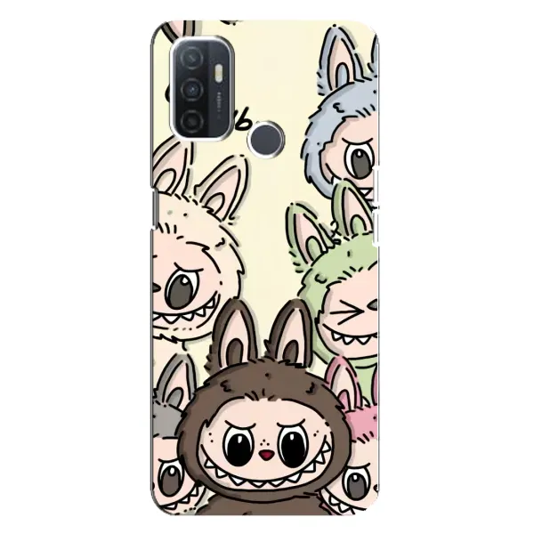 Чехол с принтом «Золотая обезьяна Bored Ape» для OPPO A32