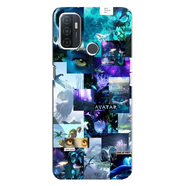 Чохол з принтом «колаж Аватар» для OPPO A32 Чохол з принтом «колаж Аватар» для OPPO A32