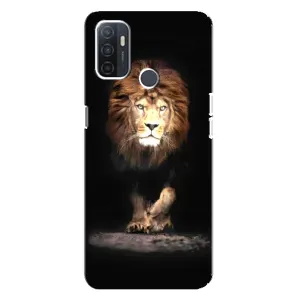 Чохол з картинкою ЛЕВ для Oppo A32 (VPrint) (Лев)