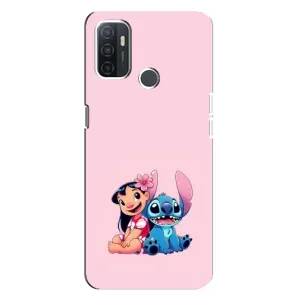 Чехол с принтом «Лило и Стич» для OPPO A32