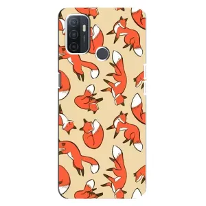 Чохли з картинкою Лисичка для Oppo A32 (VPrint) (Лисички)
