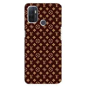 Чохли Луі Вітон для Oppo A32 (AlphaPrint - LOUIS VUITTON) (лого LOUIS VUITTON)